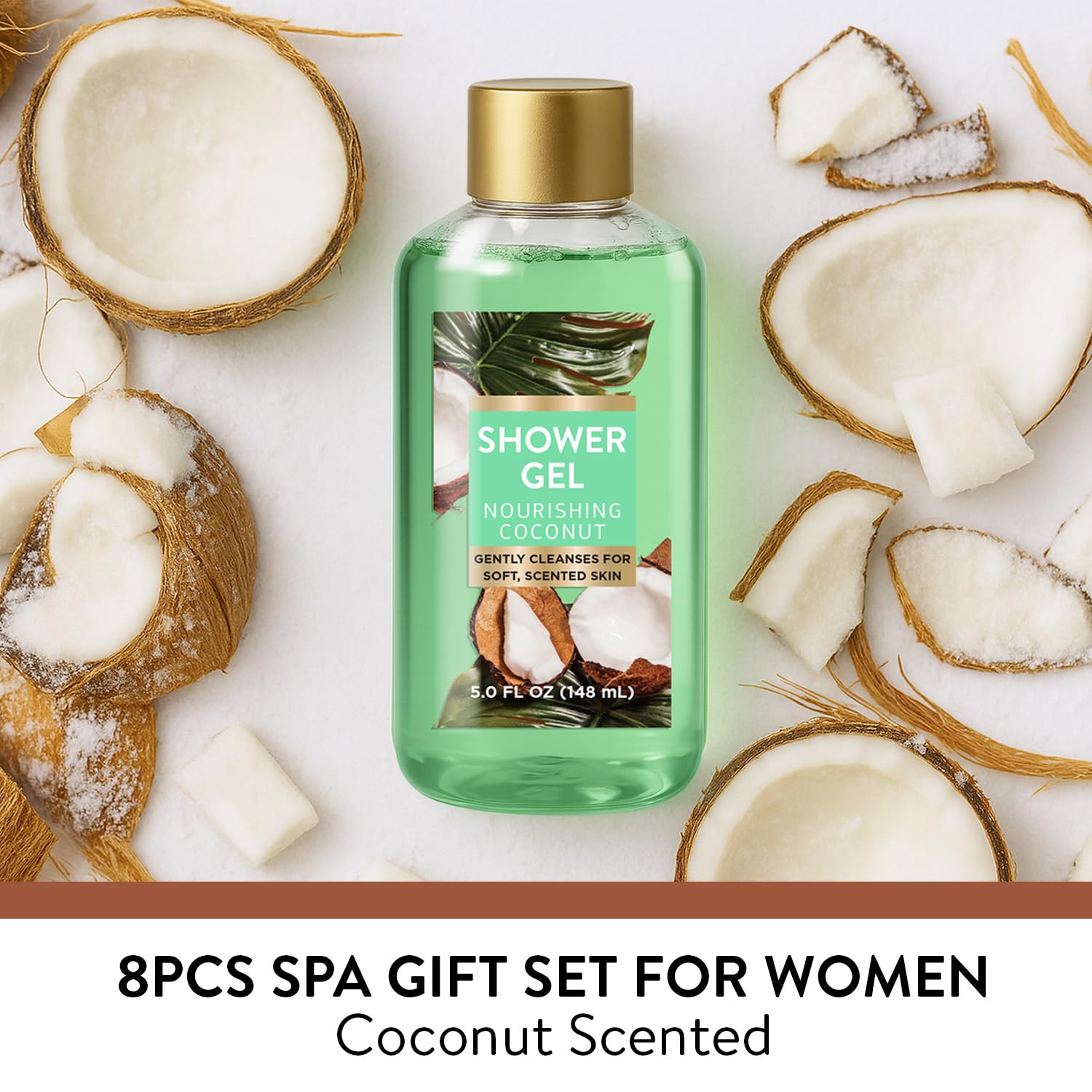 8pc Romantic Gift Set for Women (Bath and Body)