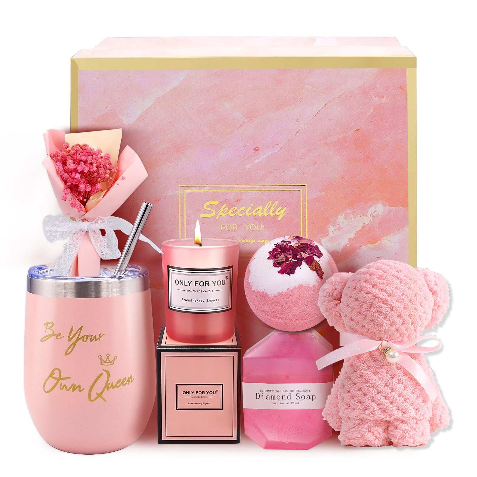 10 Piece Pink Self Care Package