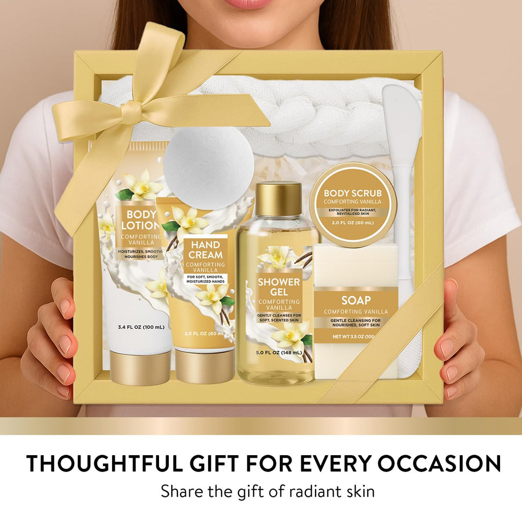 8pc Romantic Gift Set for Women (Bath and Body)