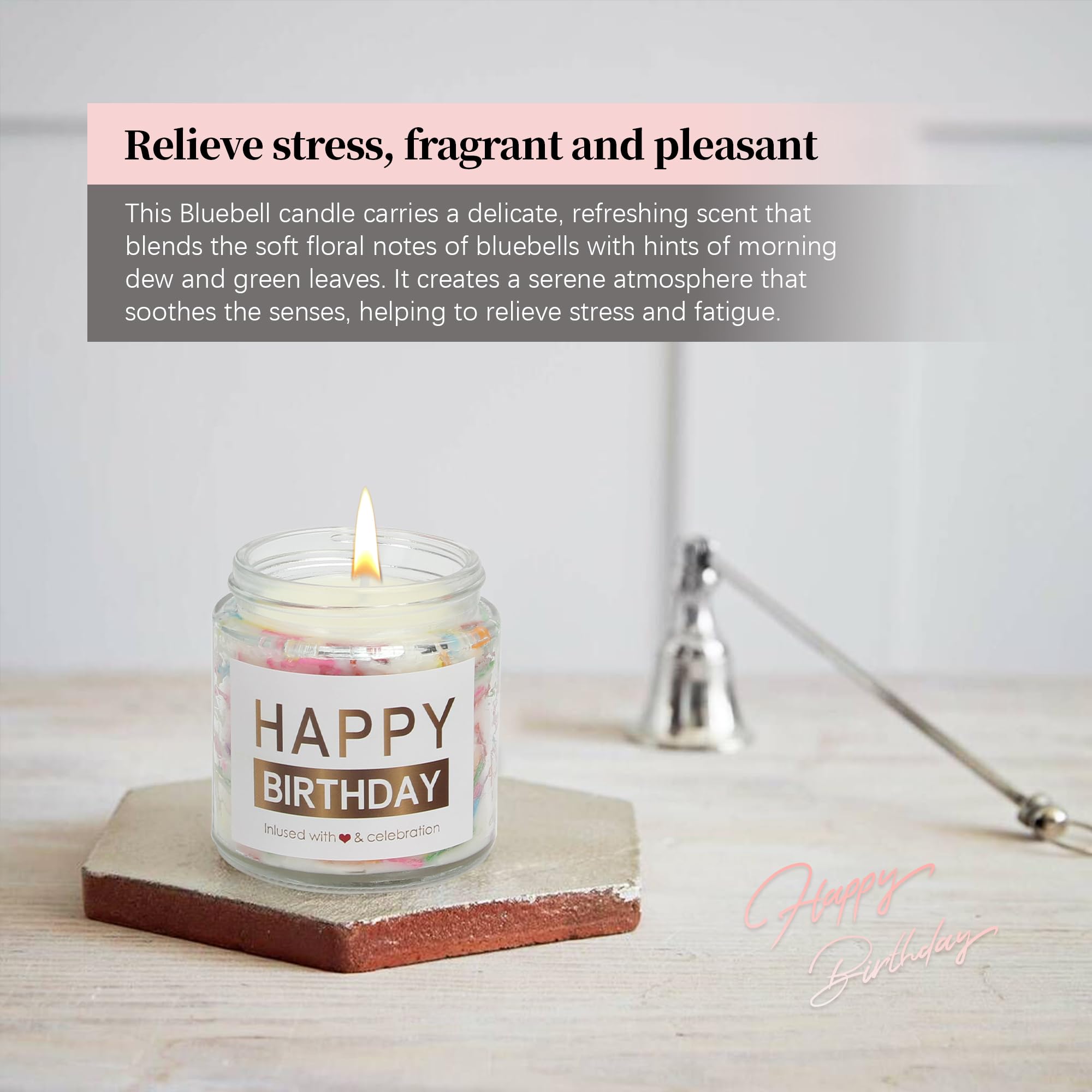 8 Piece Birthday Spa Set (Pastel Pink)