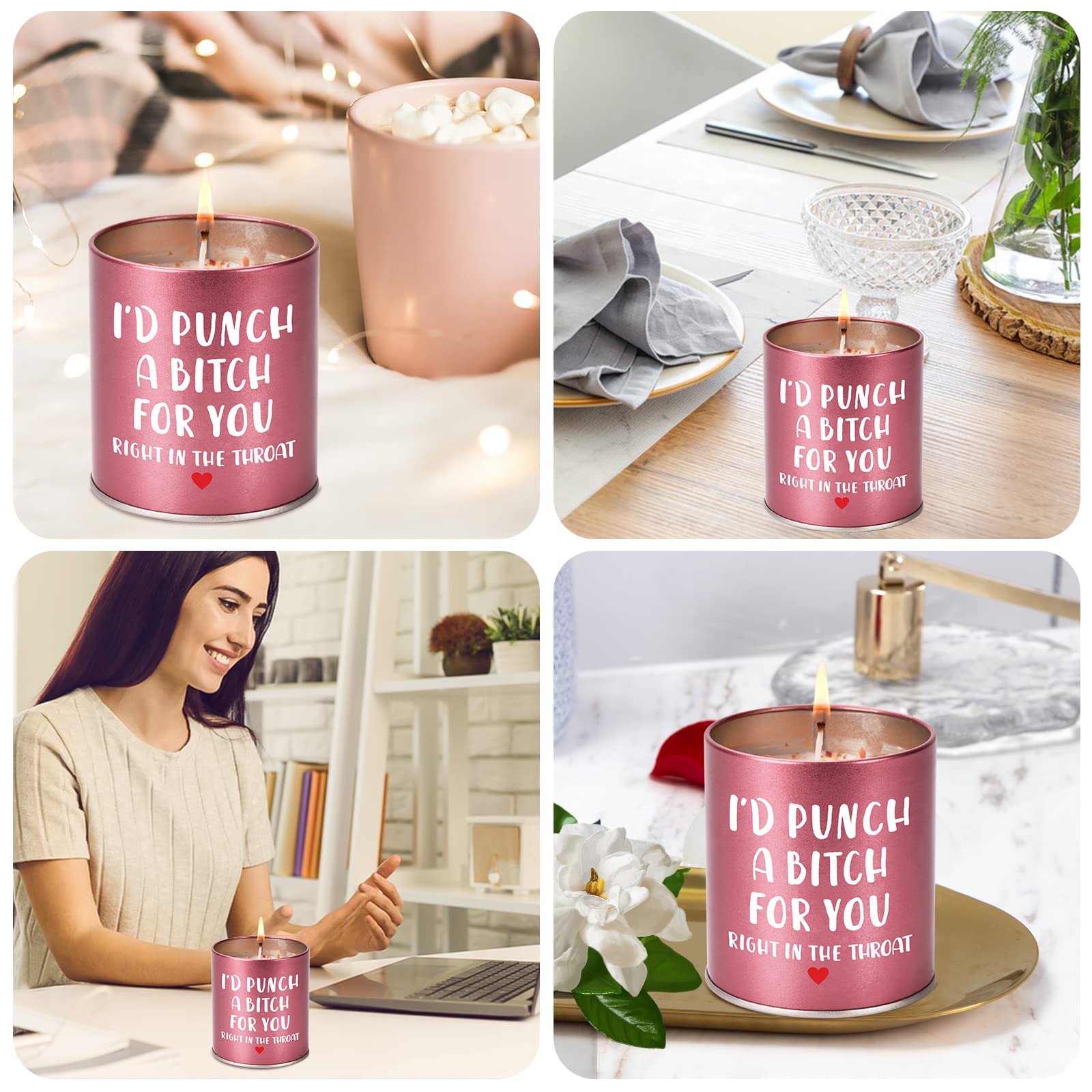 Punch a B*tch Scented Candle