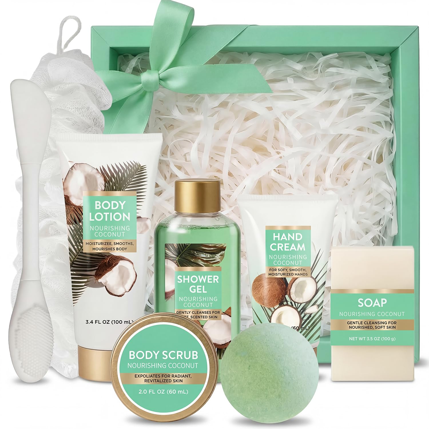 8pc Romantic Gift Set for Women (Bath and Body)