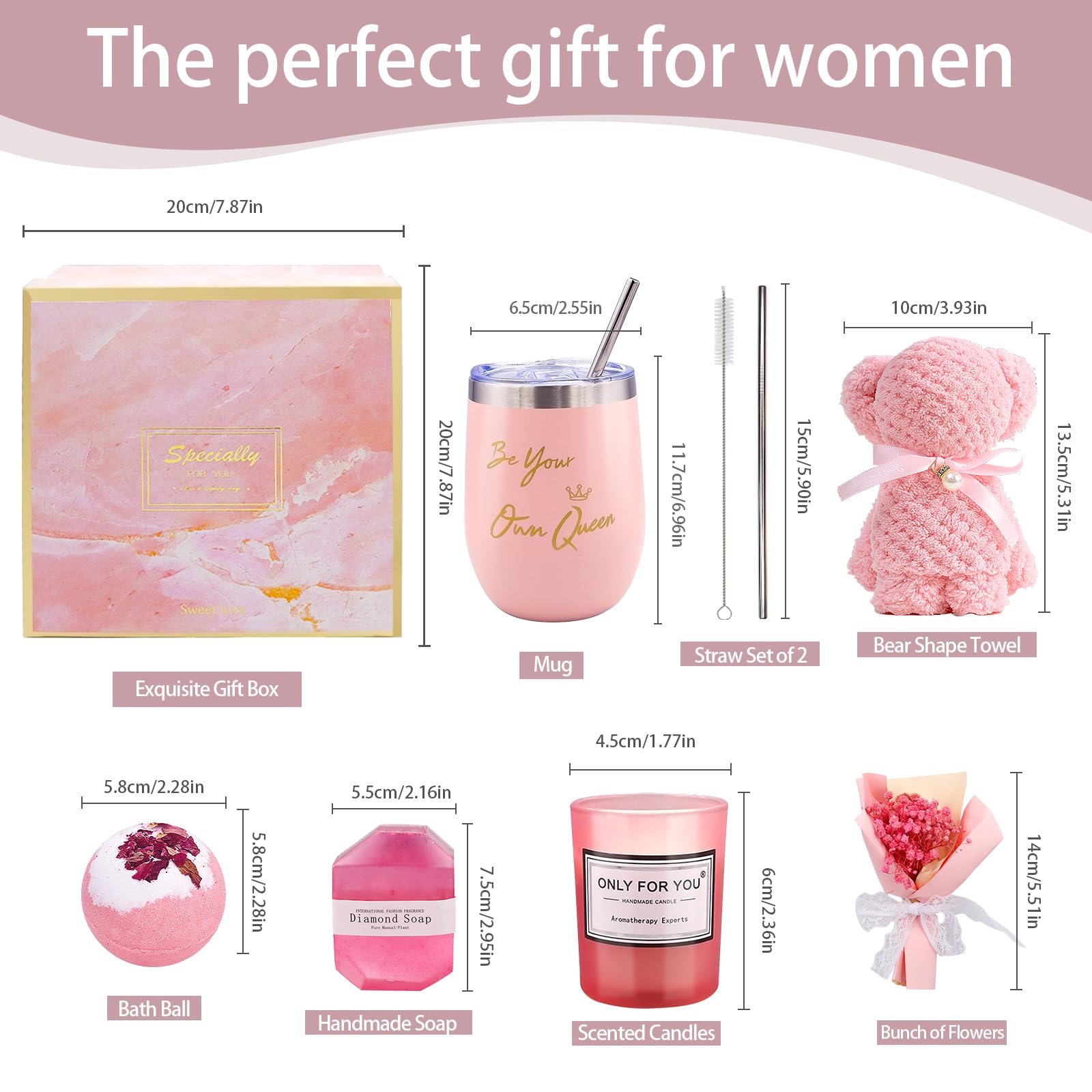 10 Piece Pink Self Care Package