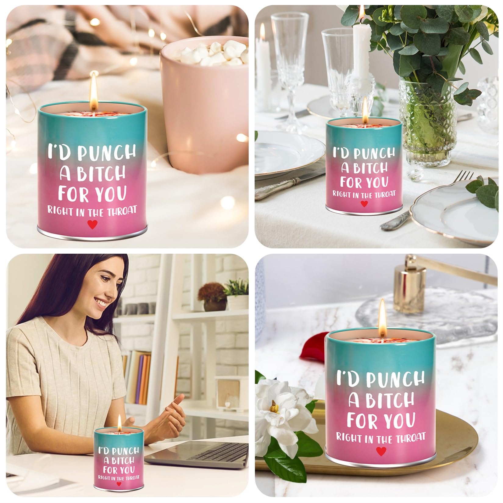 Punch a B*tch Scented Candle