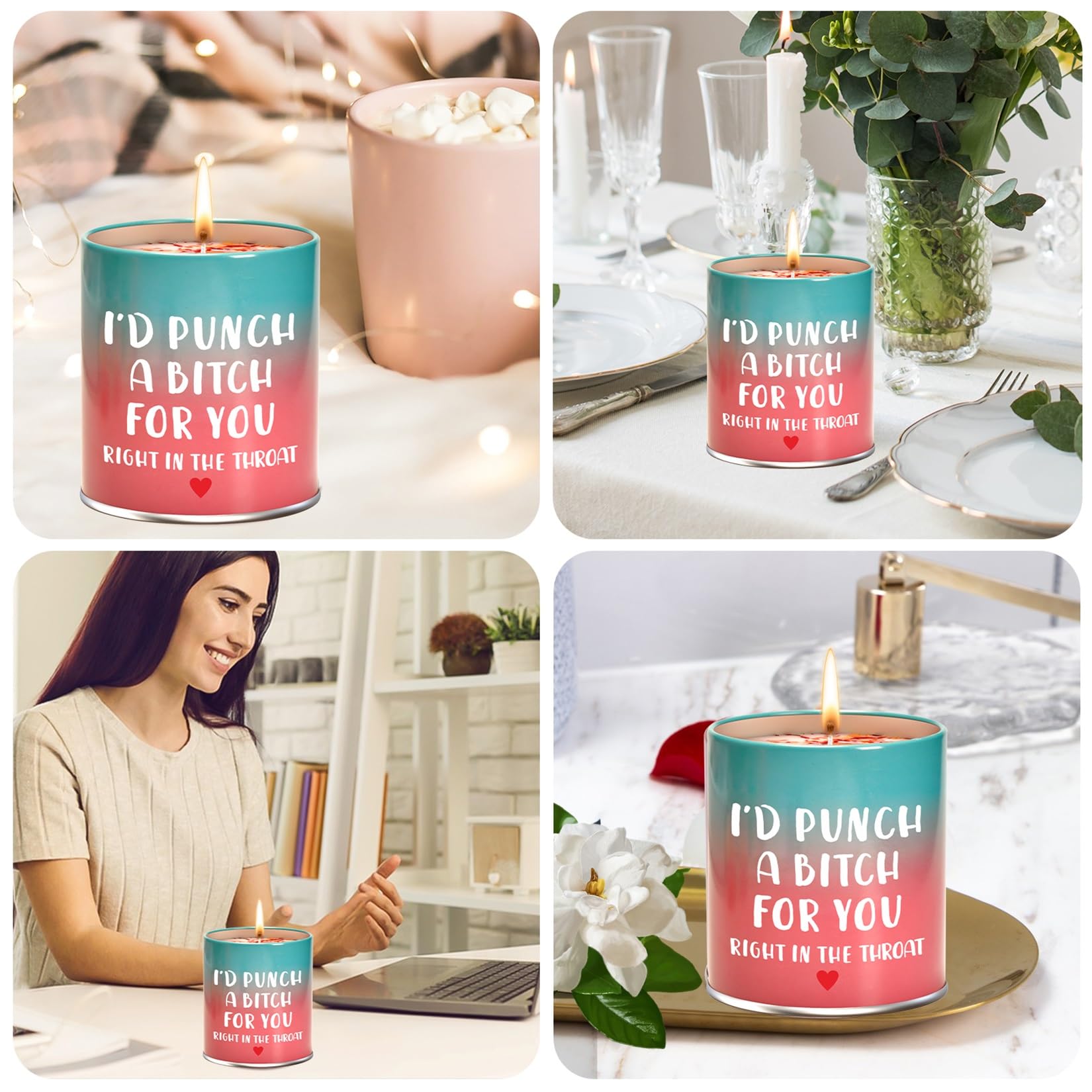 Punch a B*tch Scented Candle