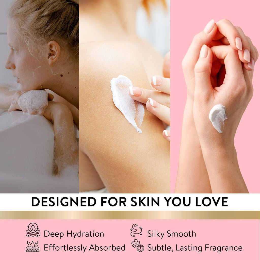 8pc Romantic Gift Set for Women (Bath and Body)