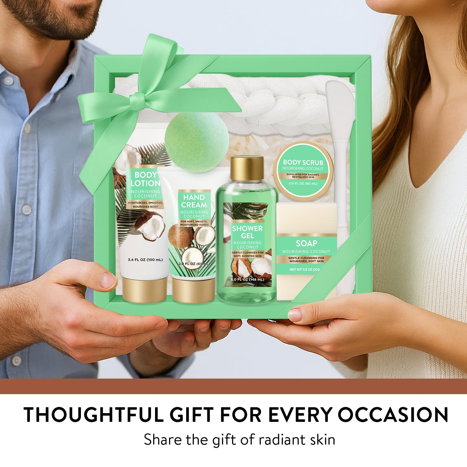 8pc Romantic Gift Set for Women (Bath and Body)