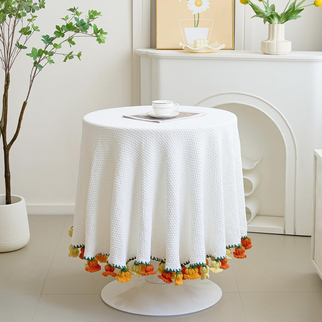 Crochet Flower Bouquet Throw Blanket