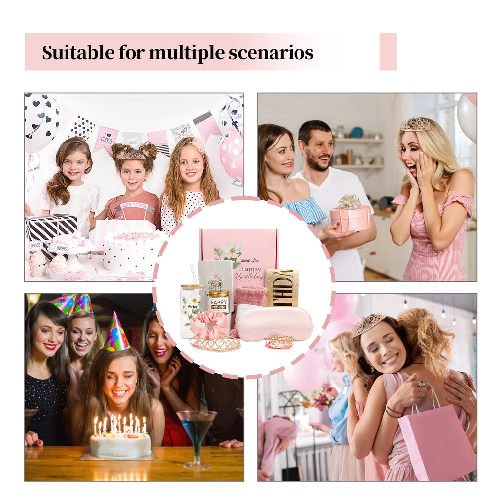 8 Piece Birthday Spa Set (Pastel Pink)