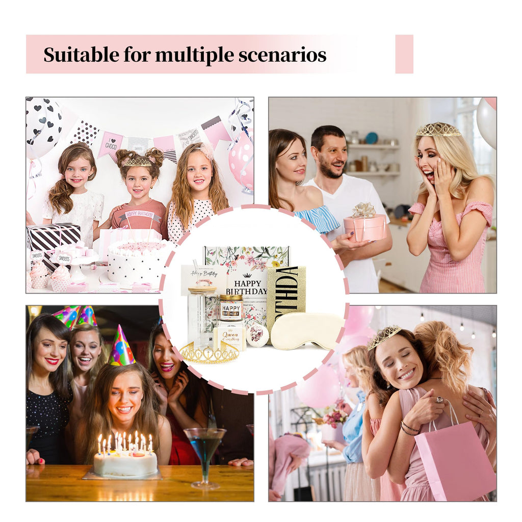 8 Piece Birthday Spa Set (Pastel Pink)
